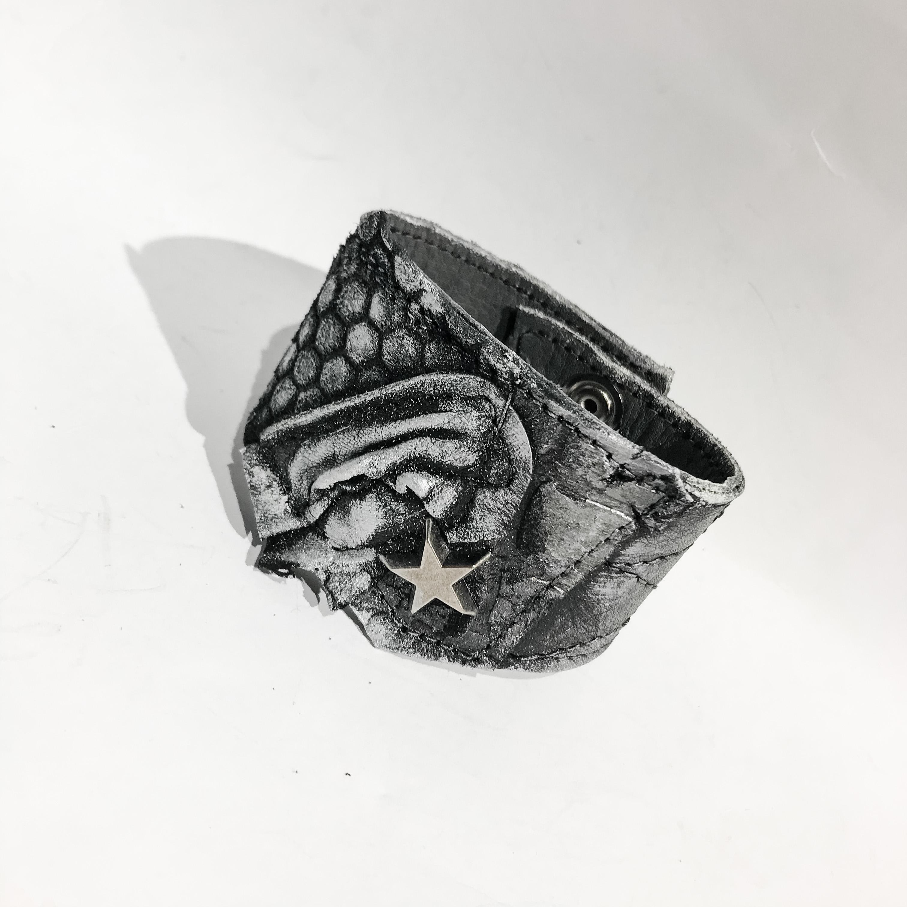 Unikatna usnjena zapestnica Charon Unisex EvilEve Unikatna usnjena zapestnica Charon Unisex EvilEve