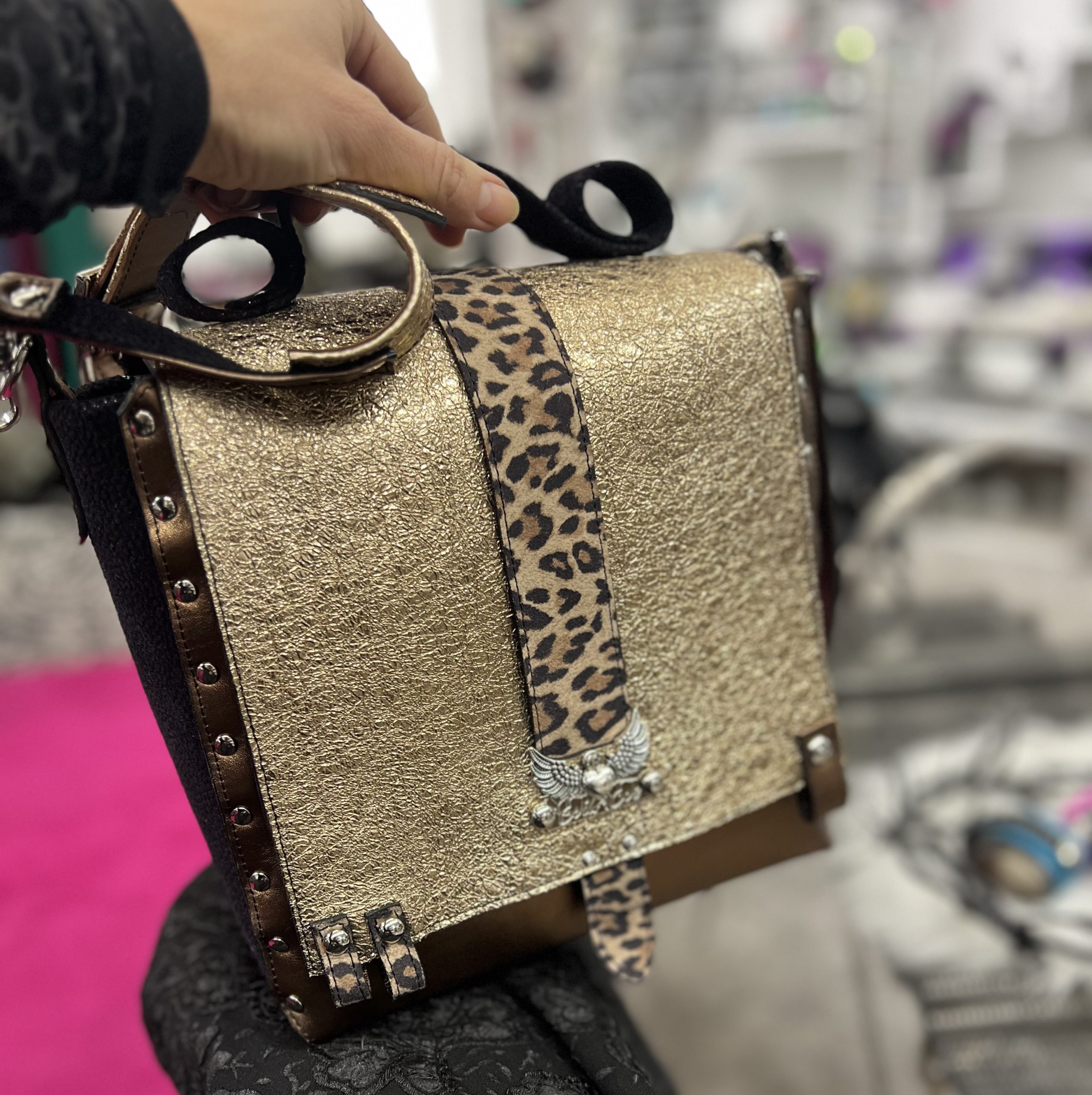 Messenger bag Sugarcube Rosegold